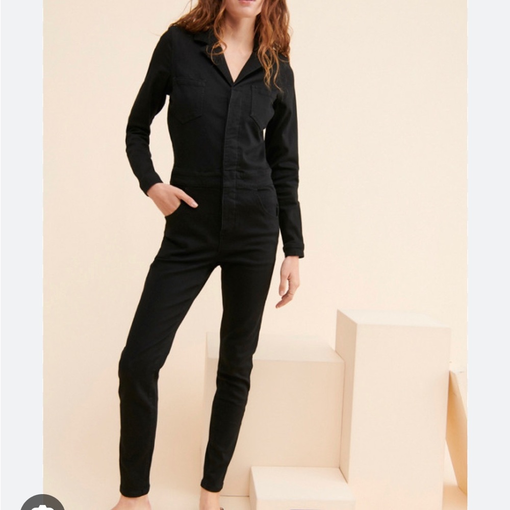Anthropologie AFRM Denim coveralls size M